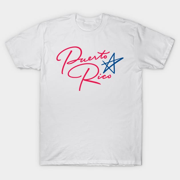 Puerto Rico - Estrella T-Shirt by verde